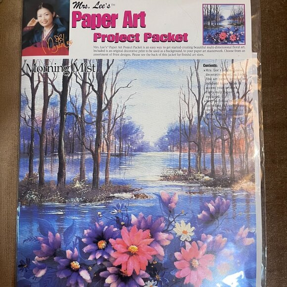 (VC)Vintage. Rare Find. Mrs. Lee's Paper Art Project Packets - Picture 5 of 5